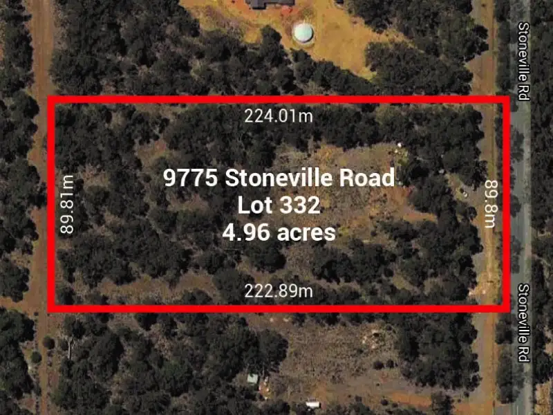 Main view of Homely land listing, 9775 Stoneville Road, Gidgegannup WA 6083