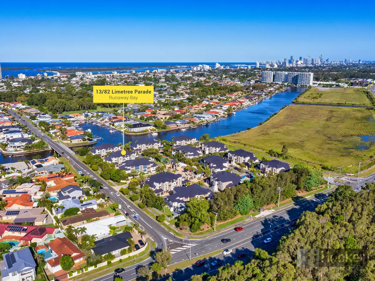 Main view of Homely apartment listing, 13/82 Limetree Parade, Runaway Bay QLD 4216