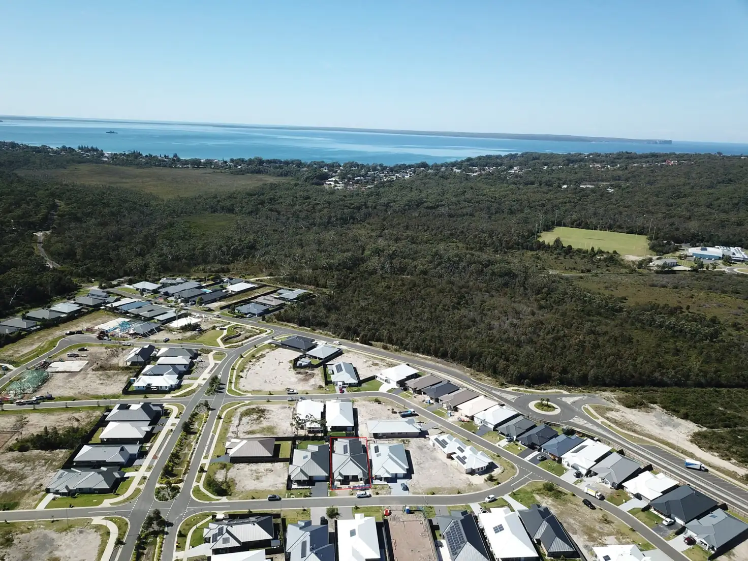 Main view of Homely semi-detached listing, 1/5 Sand Drift Way, Vincentia NSW 2540