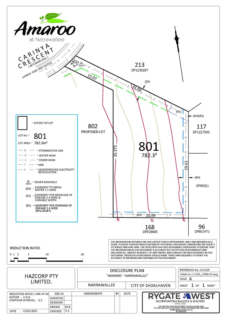 Second view of Homely land listing, Lot 801 Carinya Crescent, Narrawallee NSW 2539