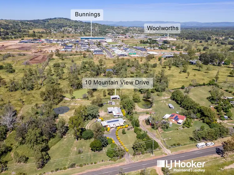 Main view of Homely rural property listing, 10 Mountain View Drive, Plainland QLD 4341