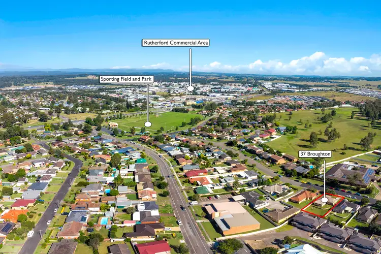 Second view of Homely house listing, 37 Broughton Street, Rutherford NSW 2320