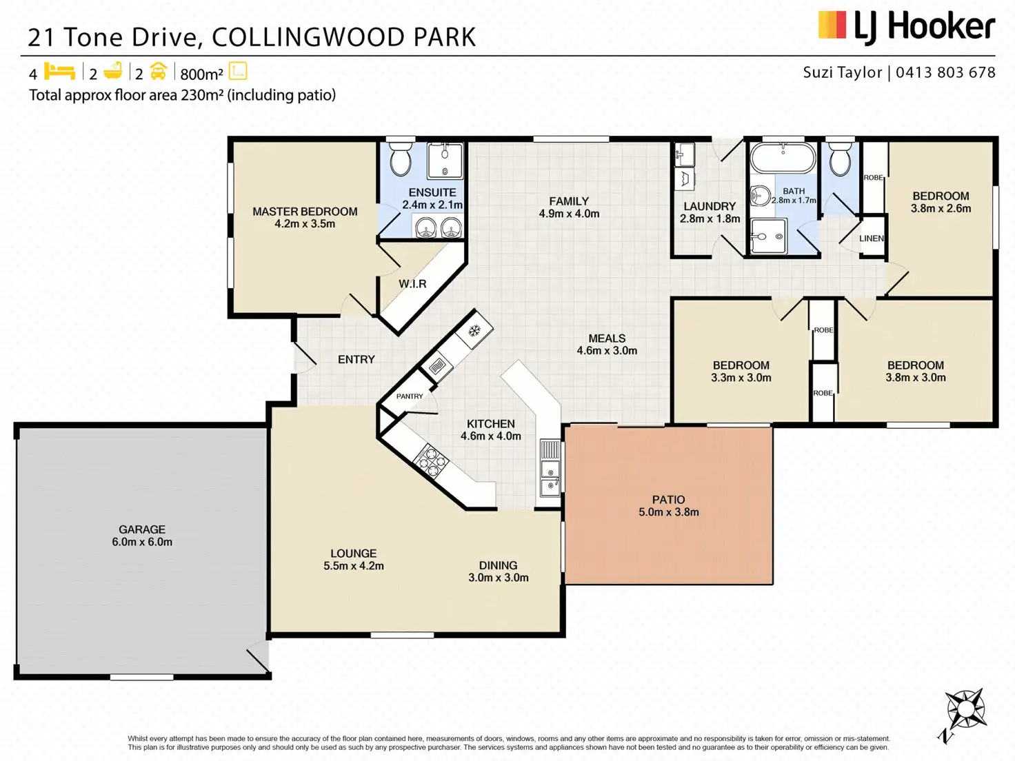 Main view of Homely house listing, 21 Tone Drive, Collingwood Park QLD 4301