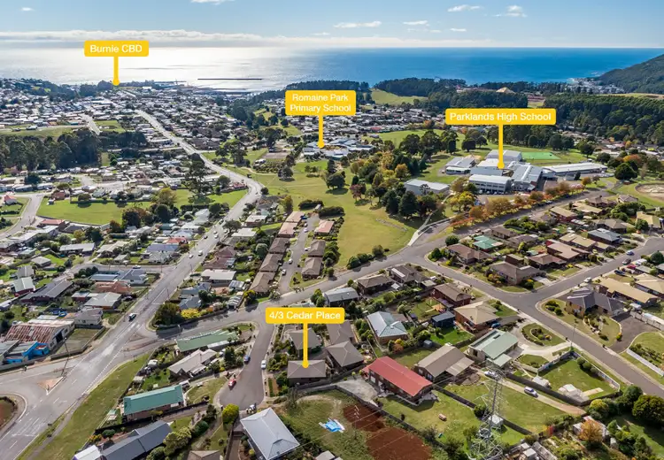 Second view of Homely unit listing, Unit 4/1-3 Cedar Place, Romaine TAS 7320