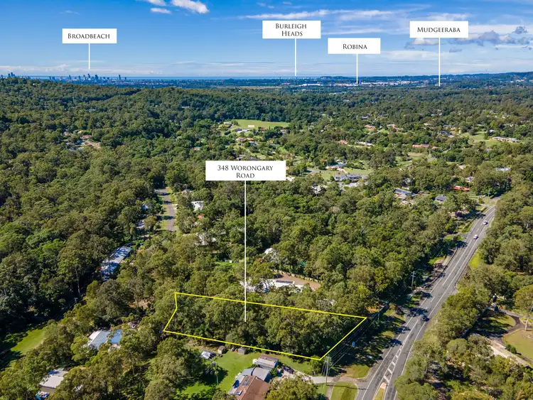 Third view of Homely land listing, 348 Worongary Road, Worongary QLD 4213