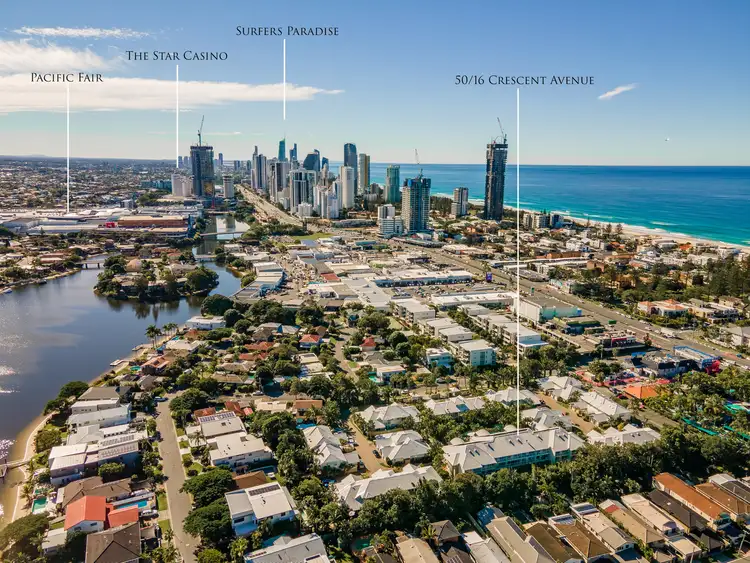 Second view of Homely apartment listing, 50/16 Crescent Avenue, Mermaid Beach QLD 4218