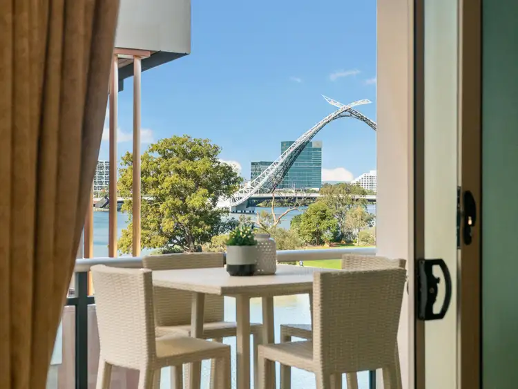 Fourth view of Homely apartment listing, 10/1 Henry Lawson Walk, East Perth WA 6004