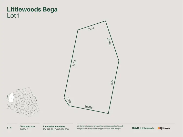 Lot 1 Littlewoods Estate, Bega NSW 2550