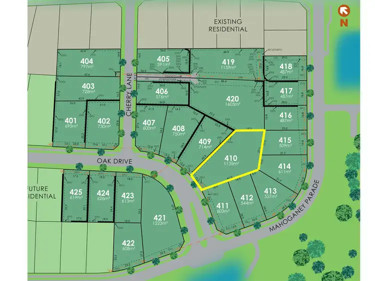 Lot 410 Oak Drive, Eastwood Estate, Goonellabah NSW 2480