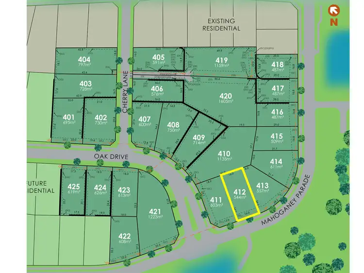 Lot 412 Mahogany Parade, Eastwood Estate, Goonellabah NSW 2480