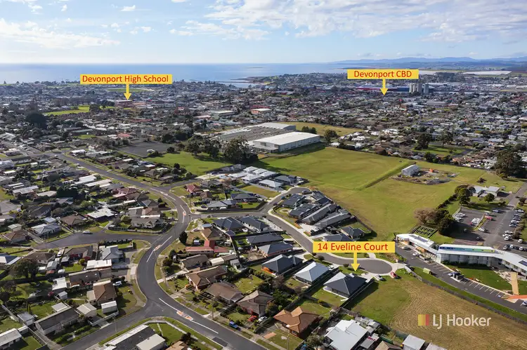 Main view of Homely house listing, 14 Eveline Court, Devonport TAS 7310