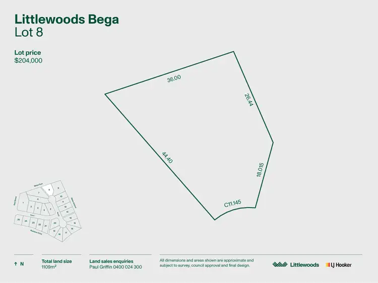 Lot 8 Littlewood Estate, Bega NSW 2550