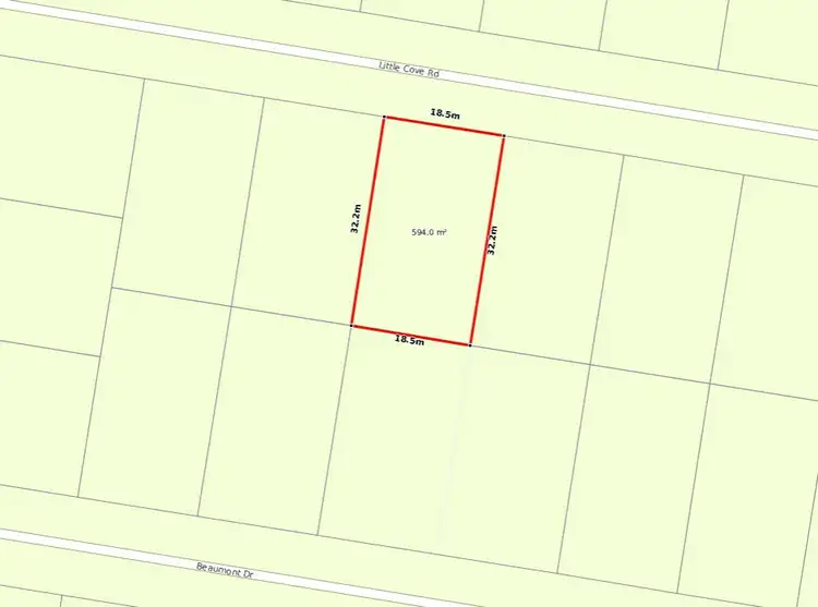 Main view of Homely land listing, 14 Little Cove Road, Russell Island QLD 4184