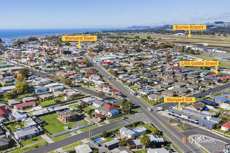Main view of Homely unit listing, Unit 1/65 Goldie Street, Wynyard TAS 7325