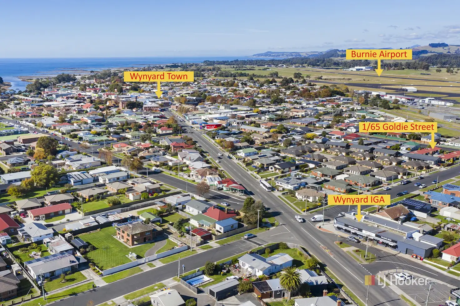 Main view of Homely unit listing, Unit 1/65 Goldie Street, Wynyard TAS 7325