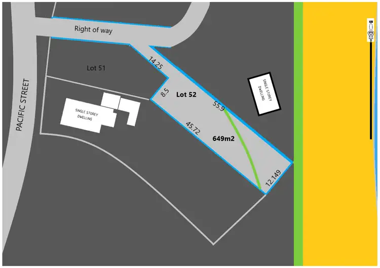 Second view of Homely land listing, Lot 52 Pacific Street, Corindi Beach NSW 2456