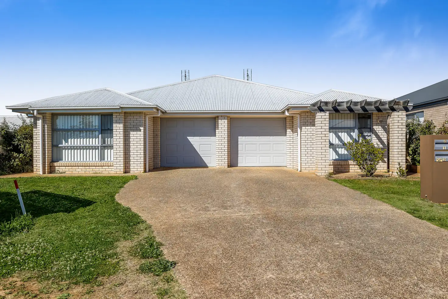 Main view of Homely semi-detached listing, 8 Farrer Street, Cranley QLD 4350