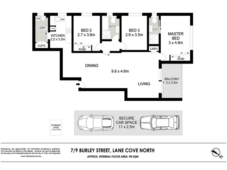 Seventh view of Homely unit listing, 7/9-13 Burley Street, Lane Cove NSW 2066