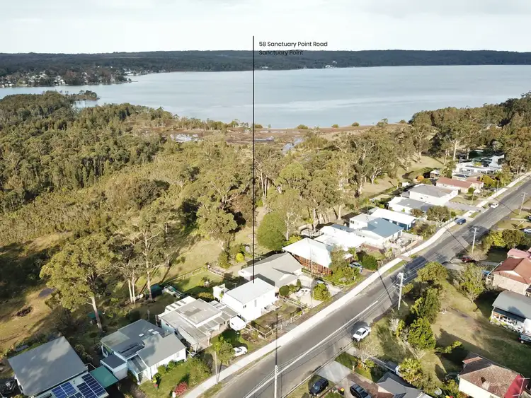Main view of Homely house listing, 58 Sanctuary Point Rd, Sanctuary Point NSW 2540