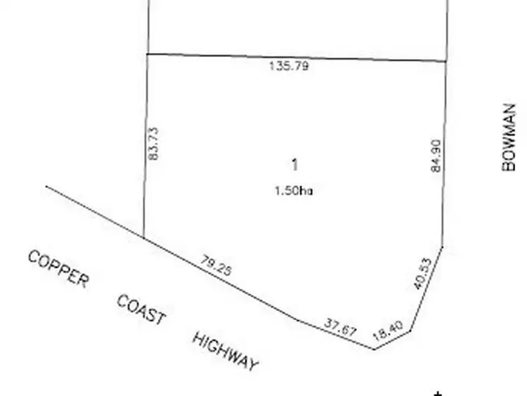 Main view of Homely land listing, Lot 1 Bowman Road, Wallaroo SA 5556
