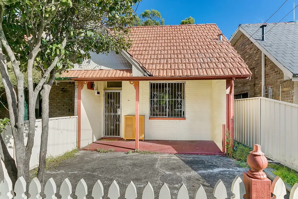 Main view of Homely semi-detached listing, 16 Baxter Road, Mascot NSW 2020