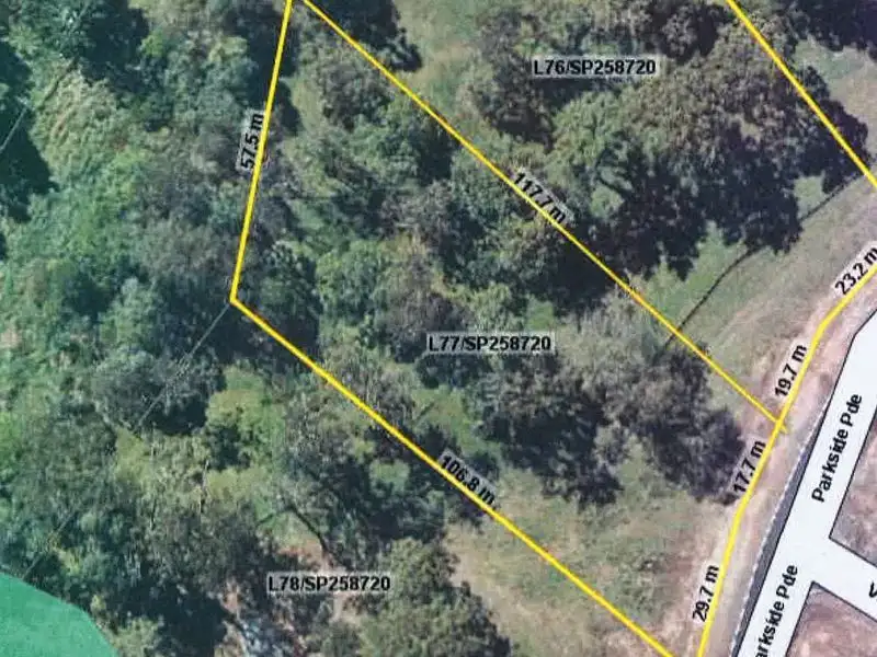 Main view of Homely land listing, 77 Parkside  Parade, Wongawallan QLD 4210