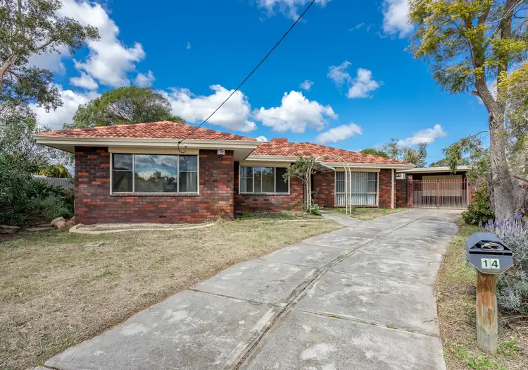 Main view of Homely house listing, 14 Wimmera Place, Huntingdale WA 6110