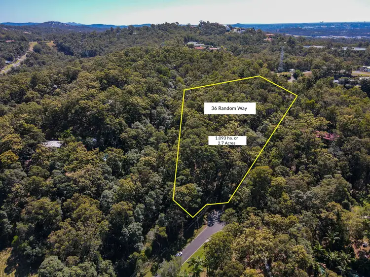 Main view of Homely land listing, 36 Random Way, Worongary QLD 4213
