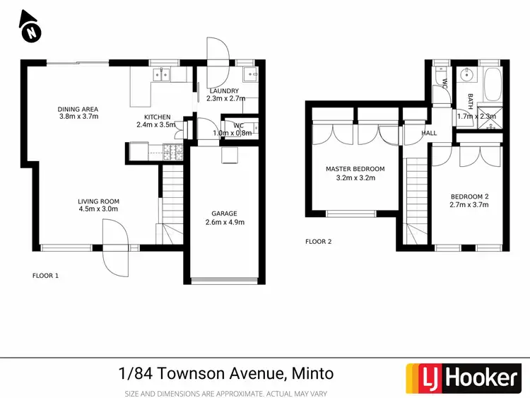 Seventh view of Homely house listing, 1/84 Townson Avenue, Minto NSW 2566