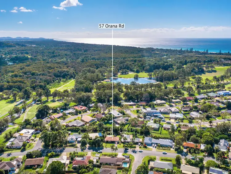 Main view of Homely house listing, 57 Orana Rd, Ocean Shores NSW 2483