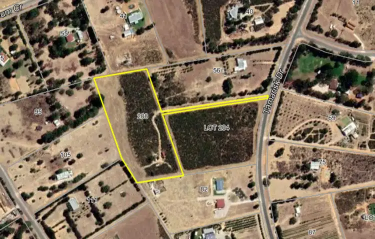 Second view of Homely land listing, 208 Tamarisk Drive, Gabbadah WA 6041