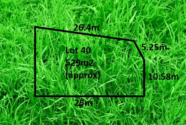 Main view of Homely land listing, Lot 40/350 Clarkes Road,, Brookfield VIC 3338