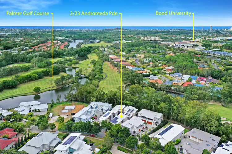 Main view of Homely house listing, 2/23 Andromeda Parade, Robina QLD 4226