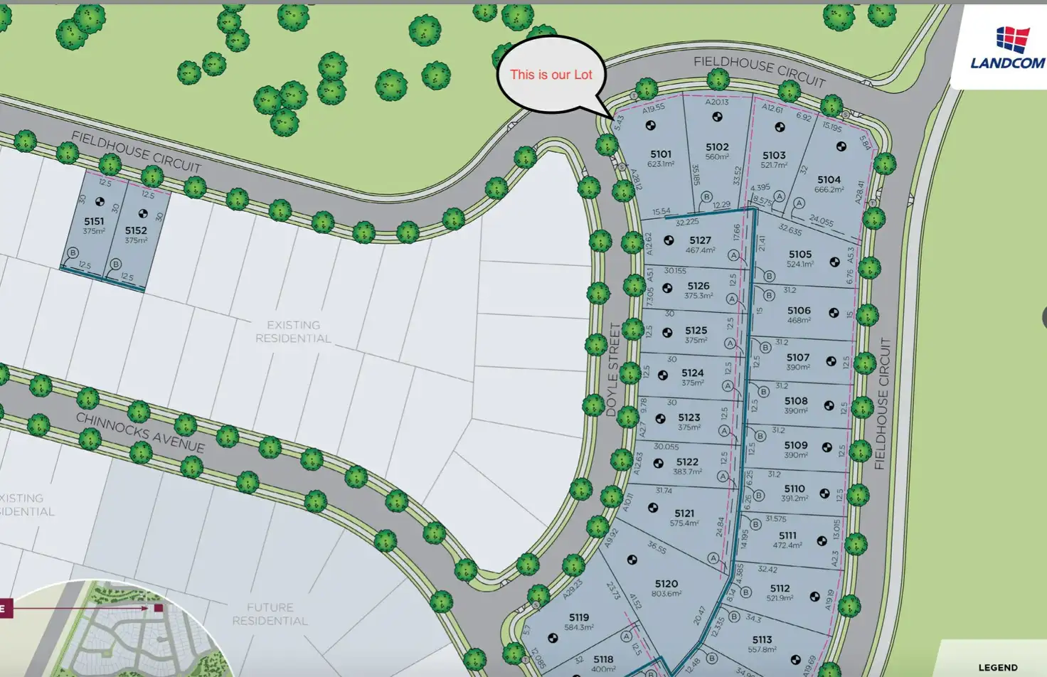 Main view of Homely land listing, 106 Fieldhouse Circuit, Campbelltown NSW 2560