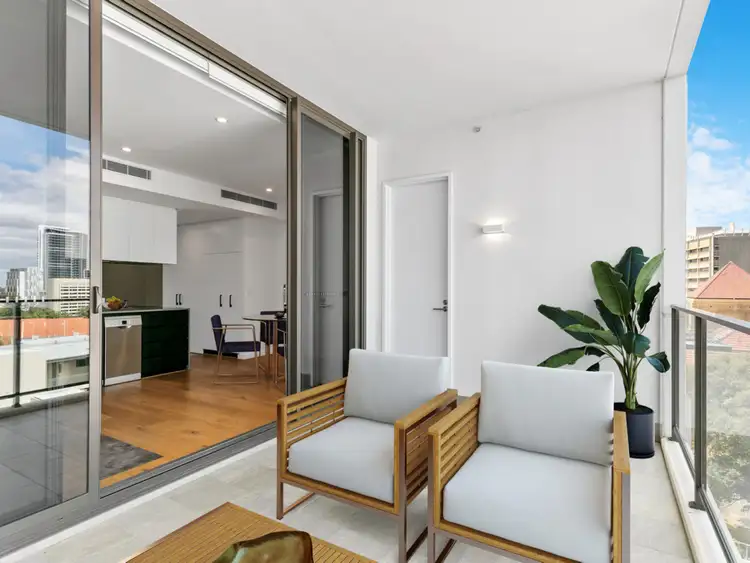 Third view of Homely apartment listing, 601/35 Bronte Street, East Perth WA 6004