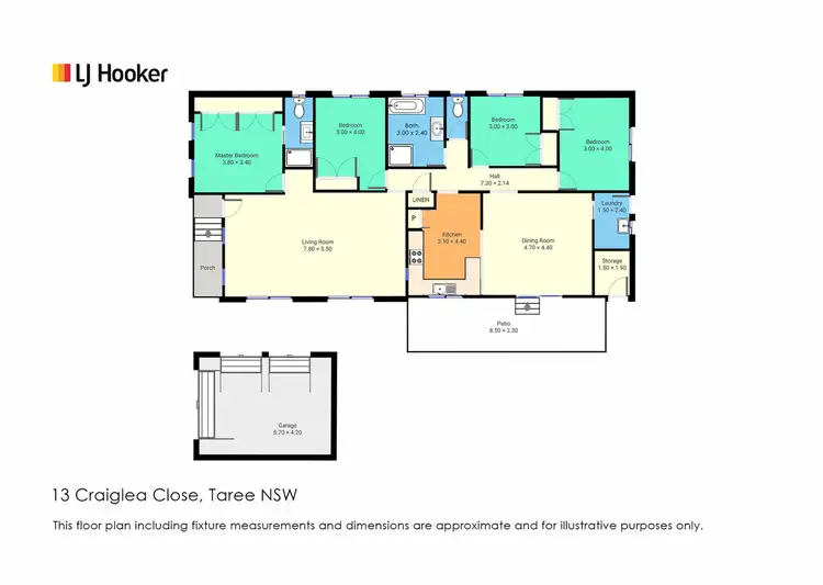 Fourth view of Homely house listing, 13 Craiglea Close, Taree NSW 2430