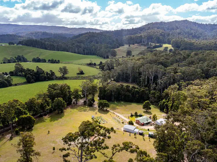 Main view of Homely rural property listing, 24 Fitzgeralds Road, Goulds Country TAS 7216