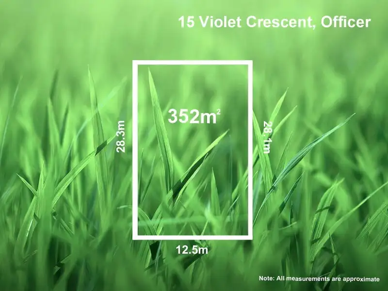 Main view of Homely land listing, 15 Violet Crescent, Officer VIC 3809
