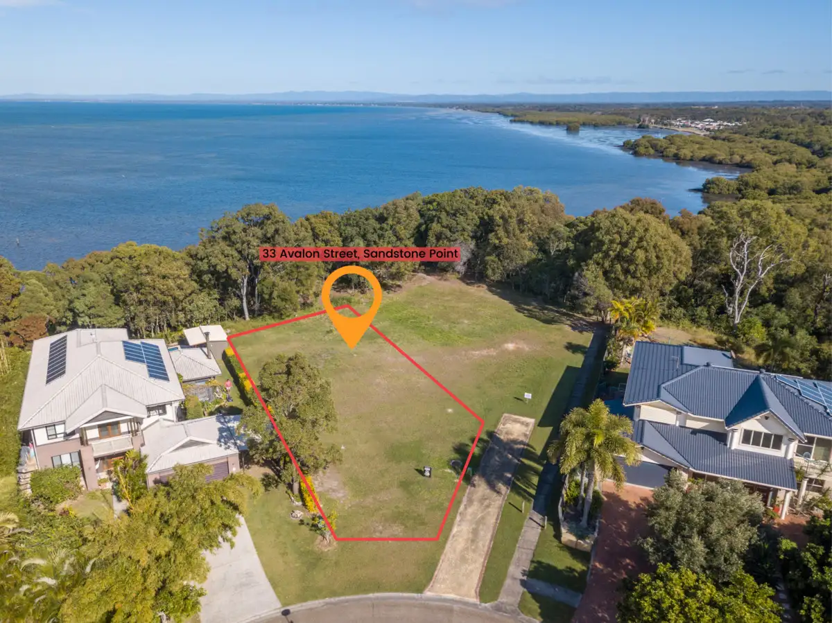Main view of Homely land listing, 33 Avalon Street, Sandstone Point QLD 4511