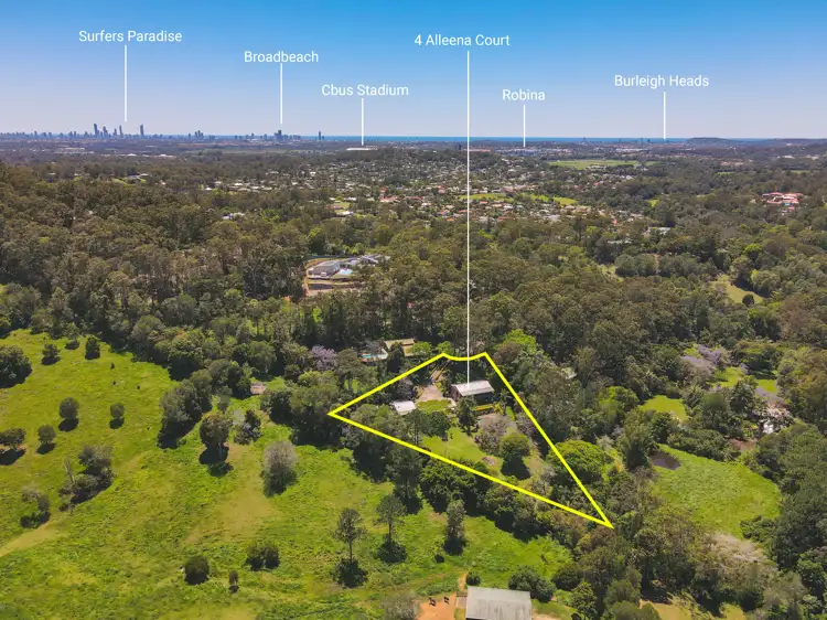 Main view of Homely house listing, 4 Alleena Court, Mudgeeraba QLD 4213