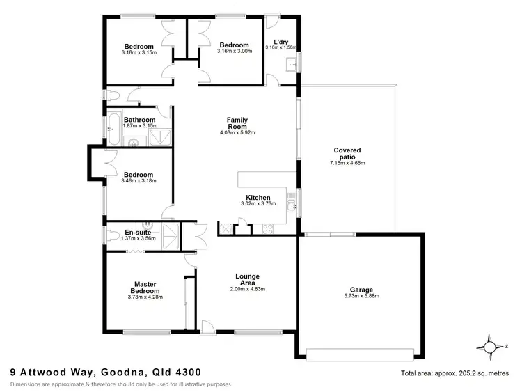 Third view of Homely house listing, 9 Attwood Way, Goodna QLD 4300