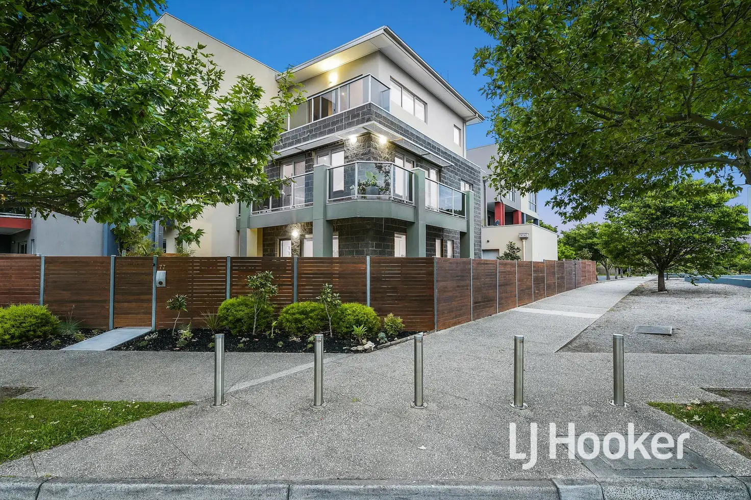 Main view of Homely townhouse listing, 77 Lakeside Boulevard, Pakenham VIC 3810
