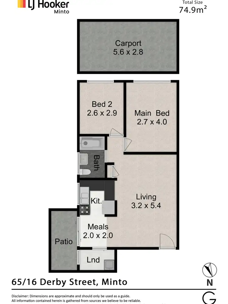 Sixth view of Homely unit listing, Unit 65/16 Derby Street, Minto NSW 2566