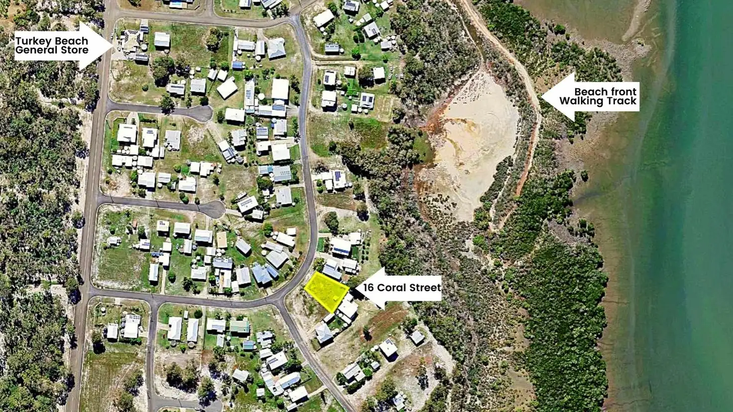 Main view of Homely land listing, 16 Coral Street, Turkey Beach QLD 4678