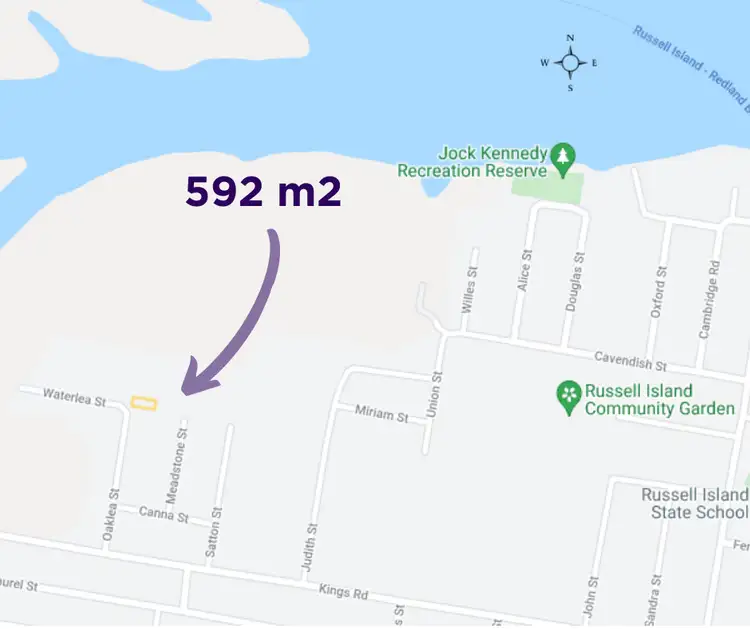 Main view of Homely land listing, 12 Oaklea Street, Russell Island QLD 4184
