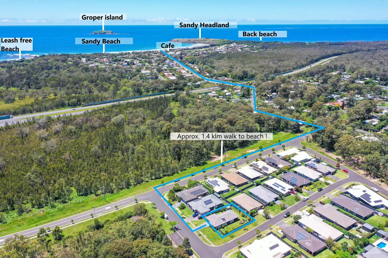 Main view of Homely house listing, 20 Seacrest Boulevard, Sandy Beach NSW 2456
