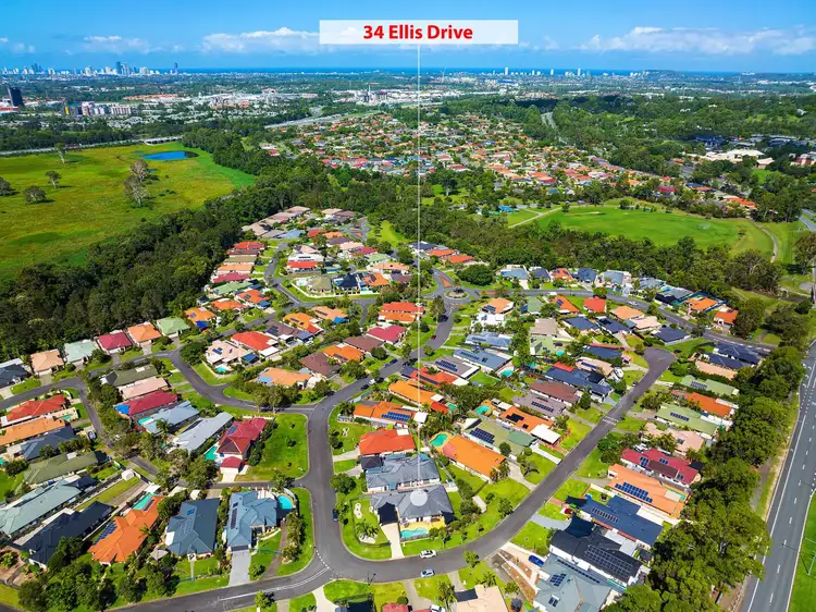 Fourth view of Homely house listing, 34 Ellis Drive, Mudgeeraba QLD 4213