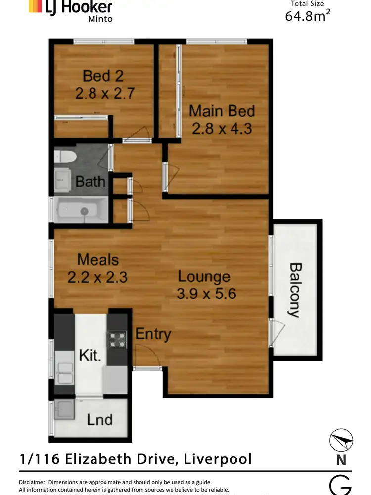 Seventh view of Homely unit listing, Unit 1/116 Elizabeth Drive, Liverpool NSW 2170