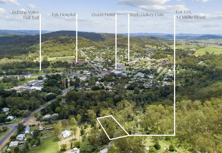 Second view of Homely land listing, Lot 113 Middle Street, Esk QLD 4312