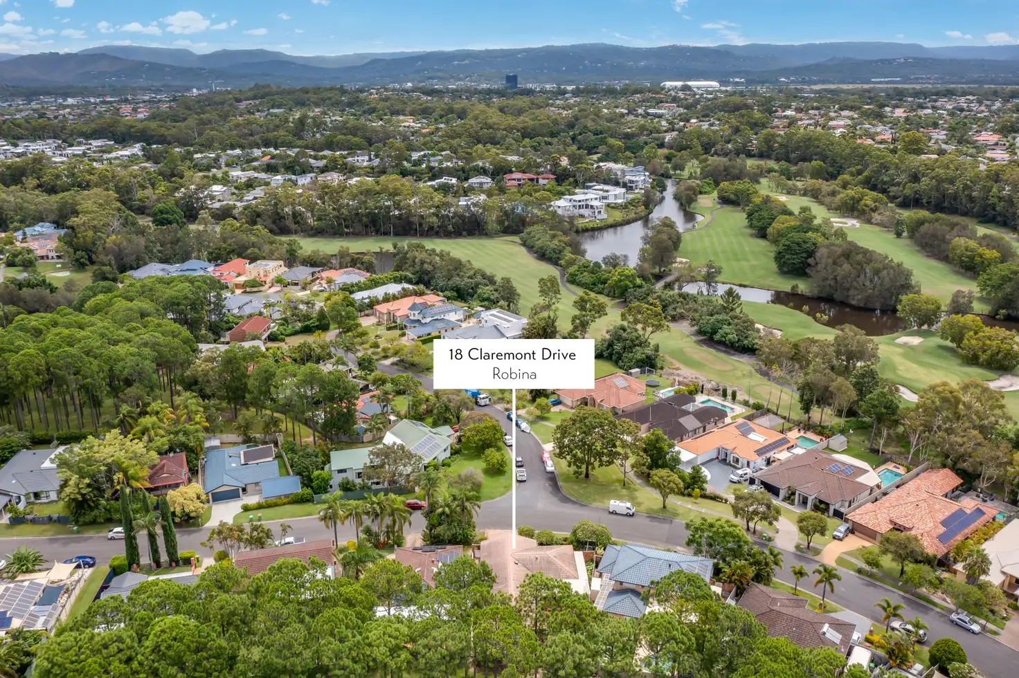 Main view of Homely house listing, 18 Claremont Drive, Robina QLD 4226